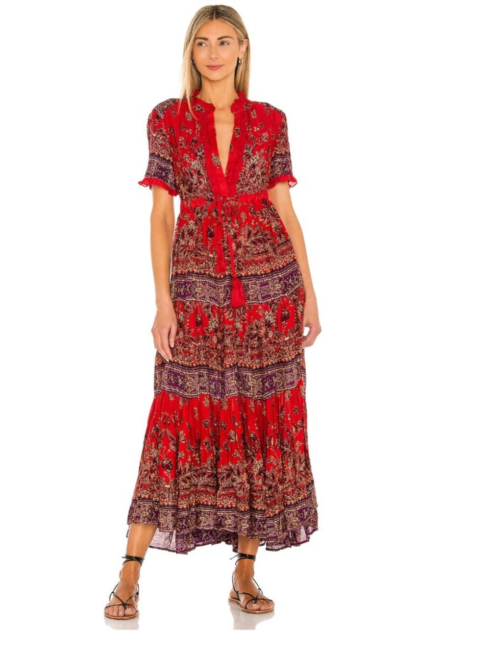 Free People Rare Feelings Maxi Dress - Size Small